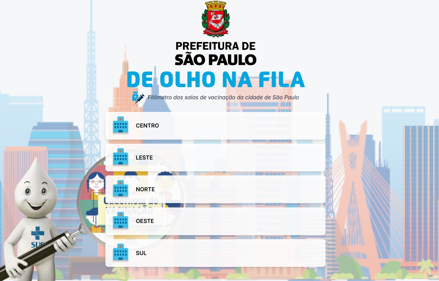 Ferramenta ajuda a evitar filas na vacinação contra o sarampo em SP