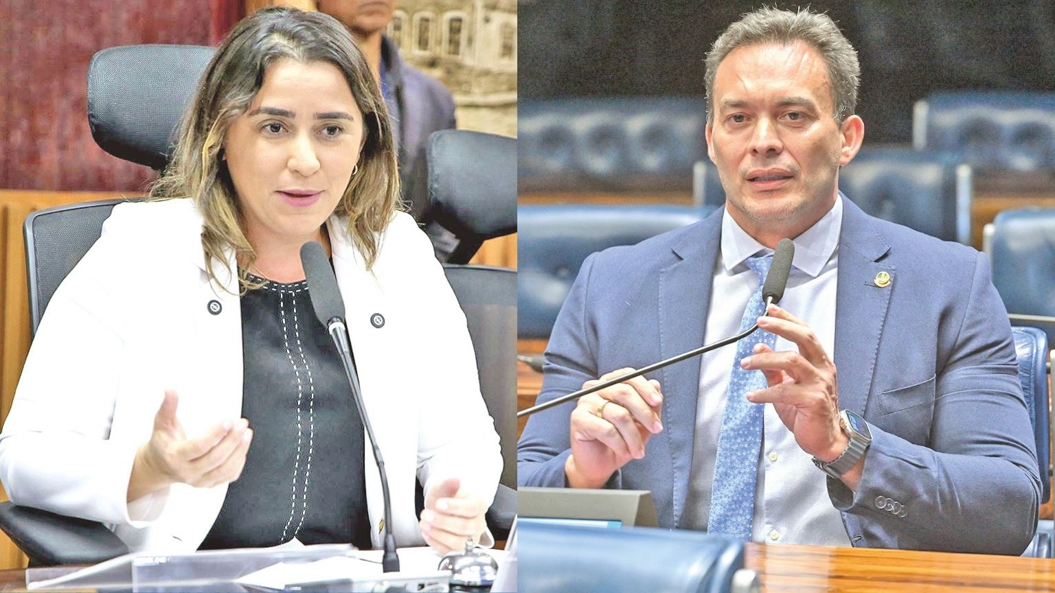 Samanda Alves critica atuação de Styvenson Valentim e questiona submissão a Alcolumbre