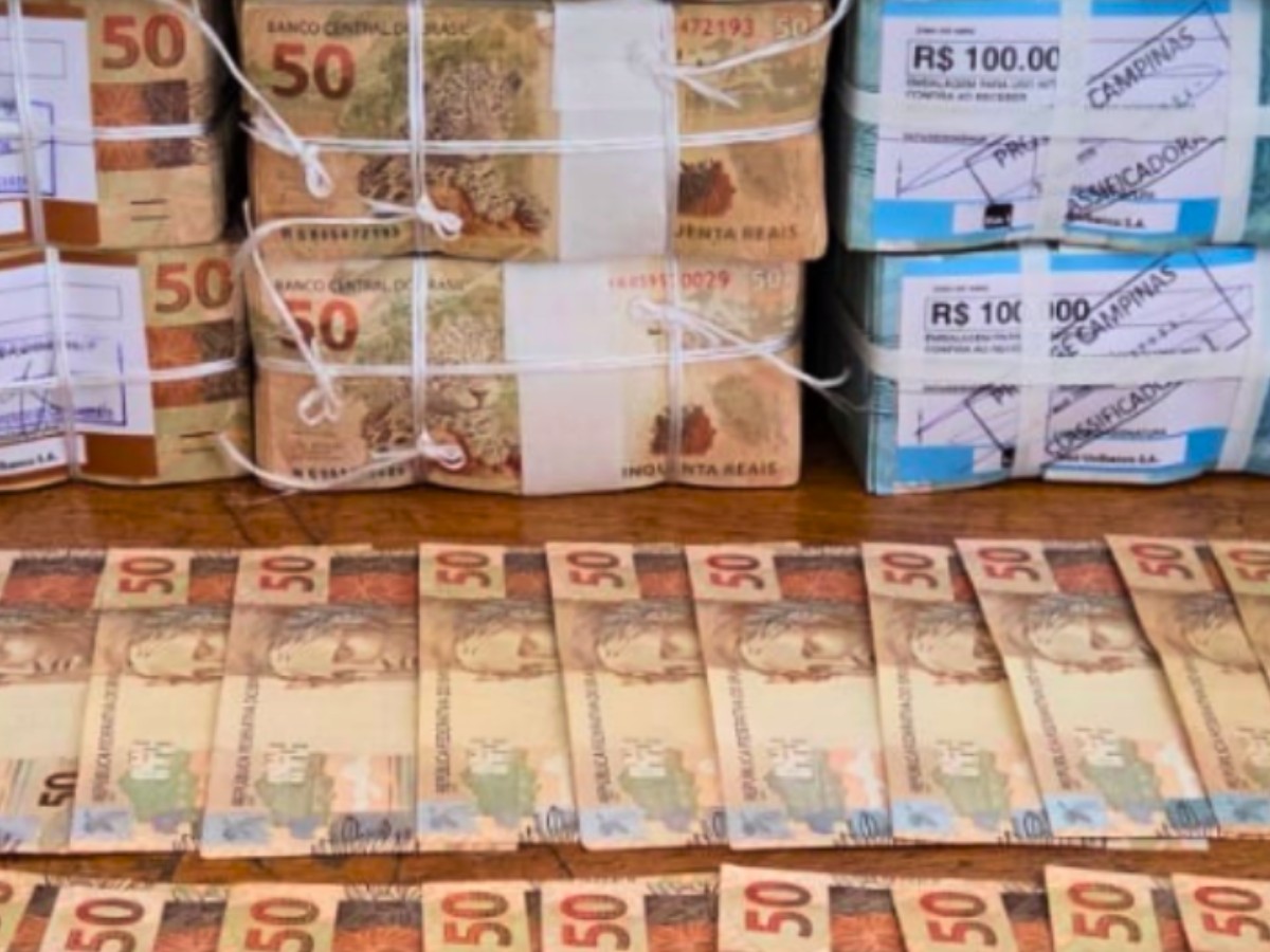 Gaeco e Polícia Civil apreendem R$ 1 milhão em Rio Claro