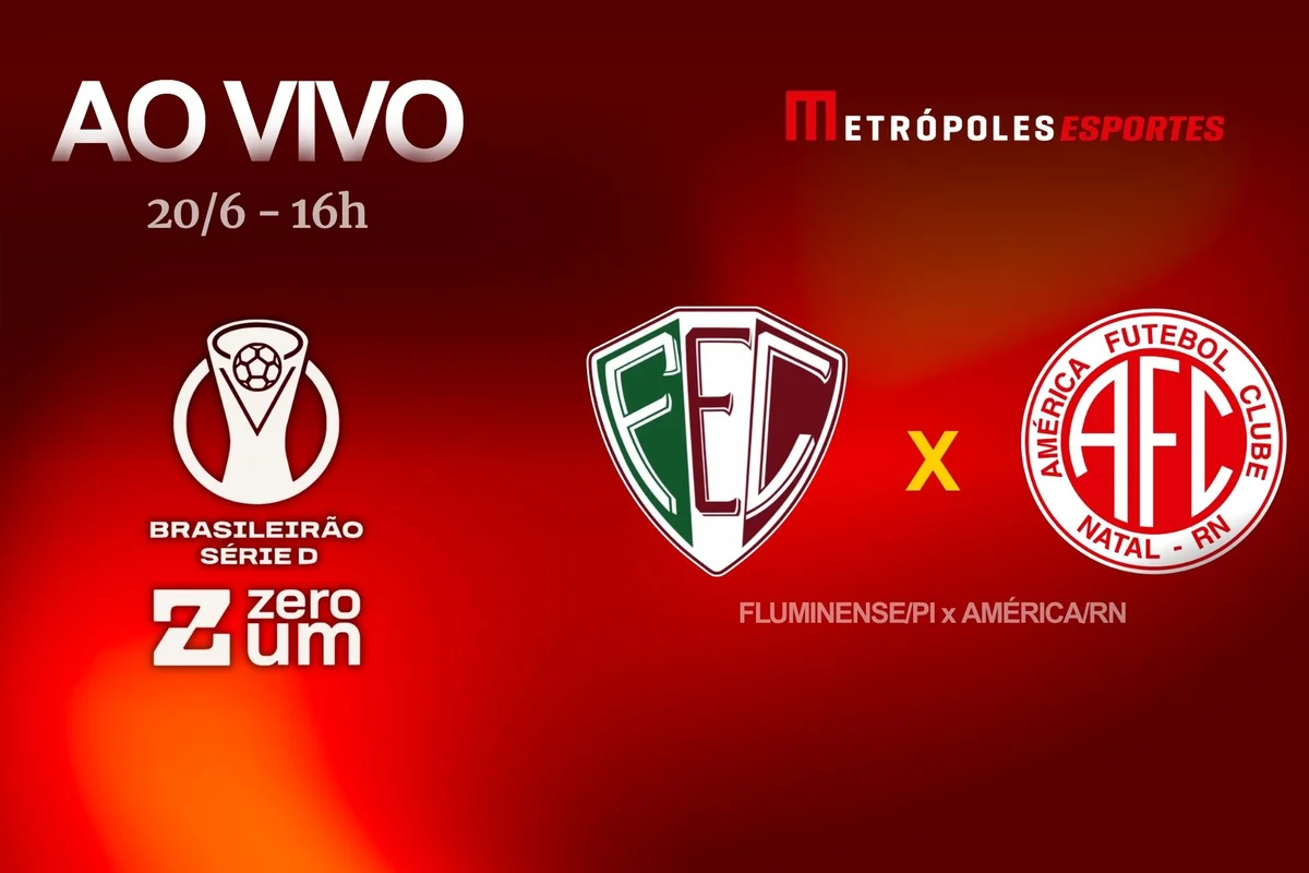 Metrópoles Esportes transmite duelo decisivo entre Fluminense-PI e América-RN na Série D ZeroUm