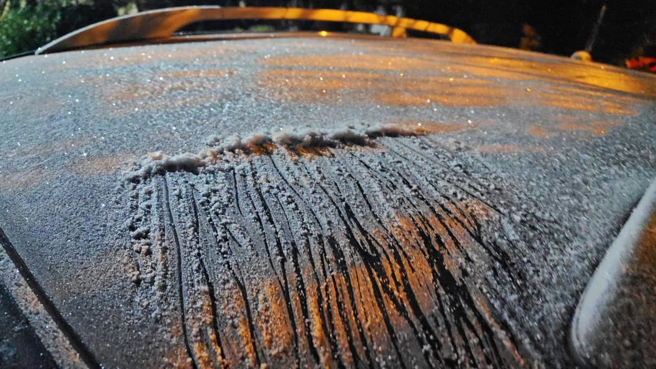 Temperaturas negativas congelam a Serra de Santa Catarina em 14 de julho de 2026
