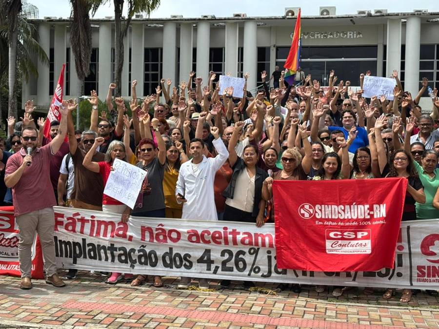 Servidores da saúde do RN paralisam em 5 de maio por calote salarial