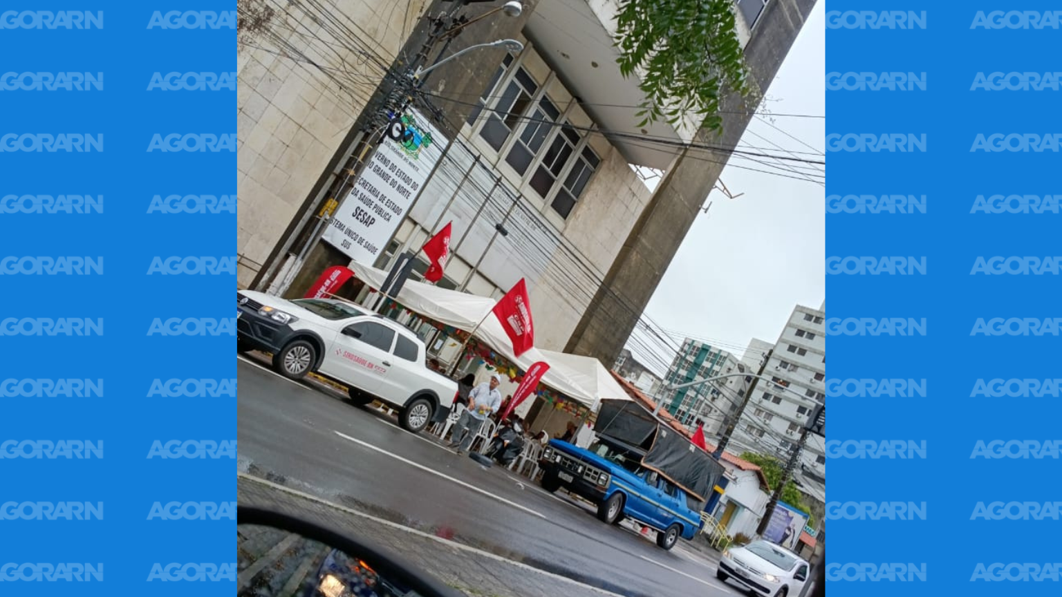 Servidores da saúde do Rio Grande do Norte paralisam atividades por falta de refeições e melhores condições de trabalho