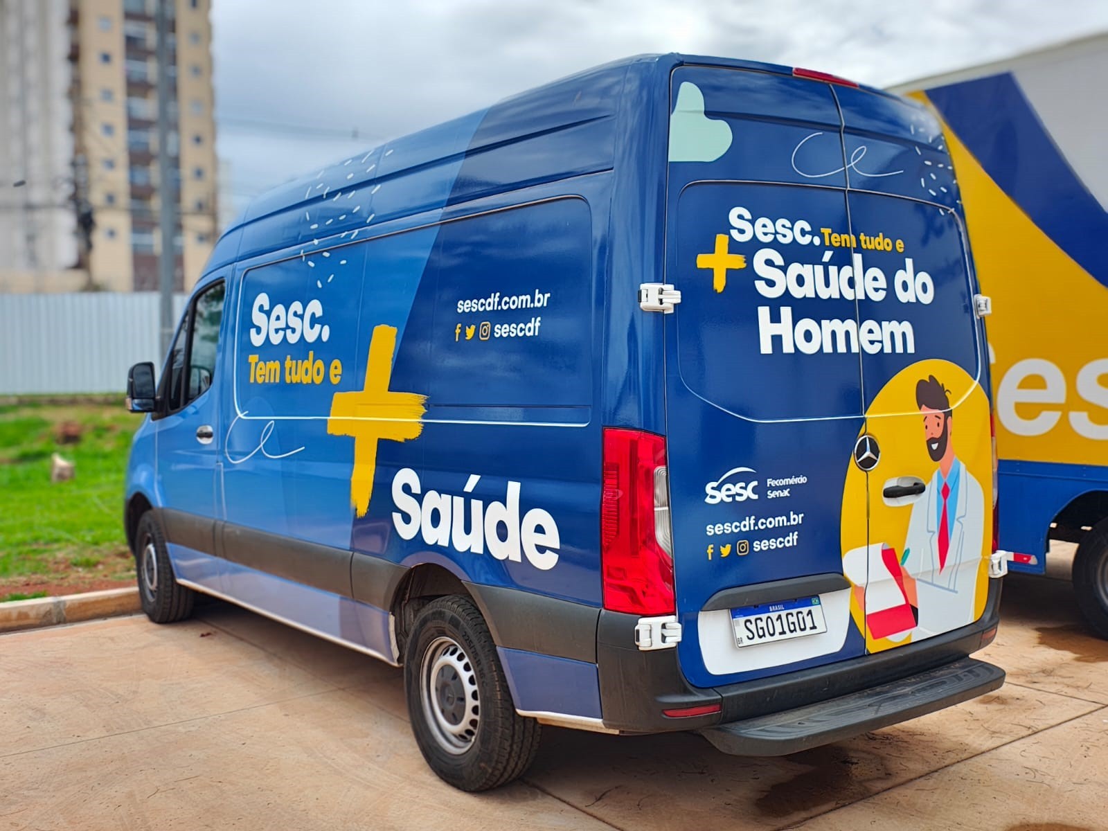 Sesc oferece atendimento gratuito de saúde na Esplanada dos Ministérios em Brasília