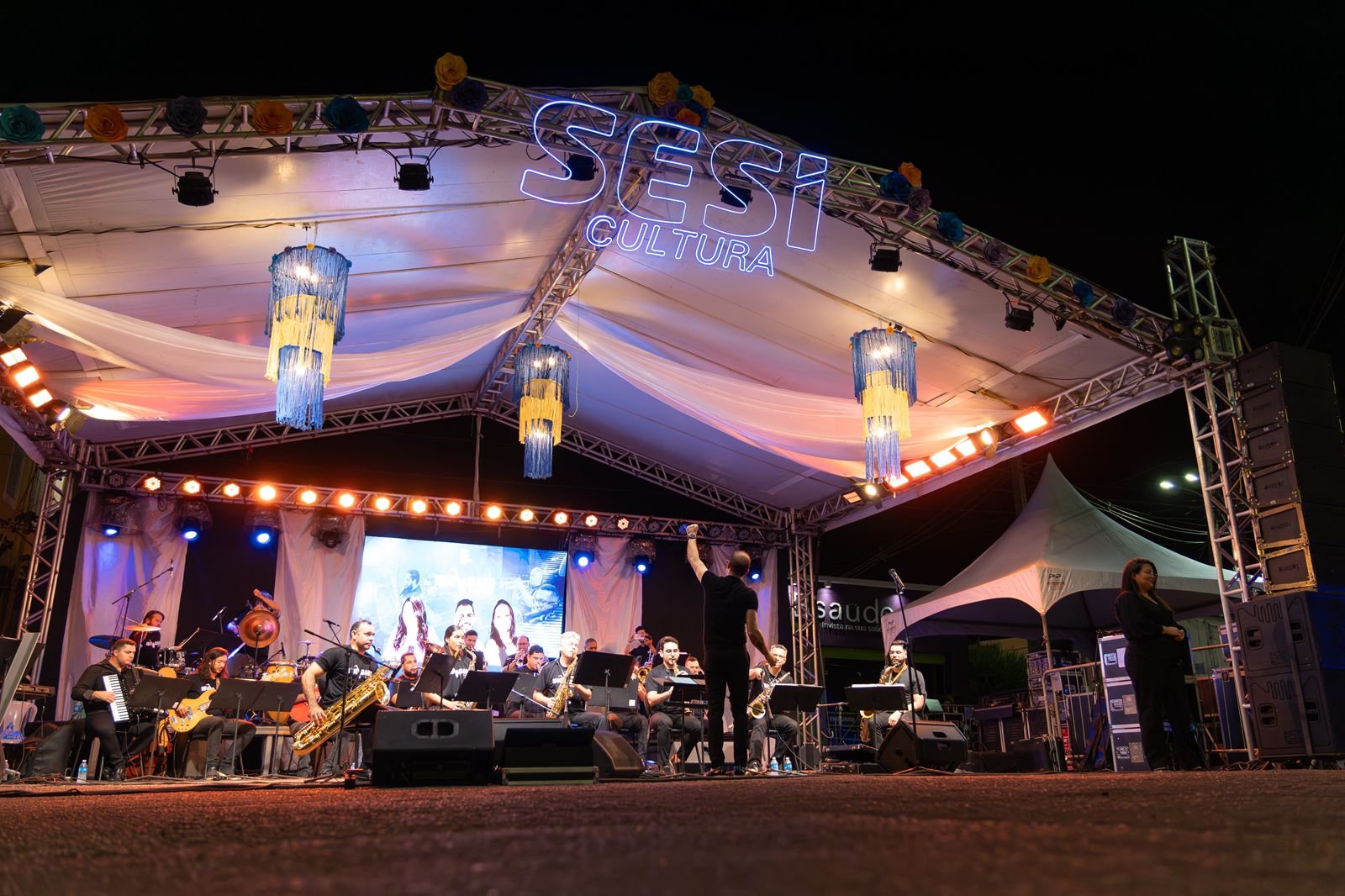 SESI Big Band emociona Serra de São Bento com concerto gratuito