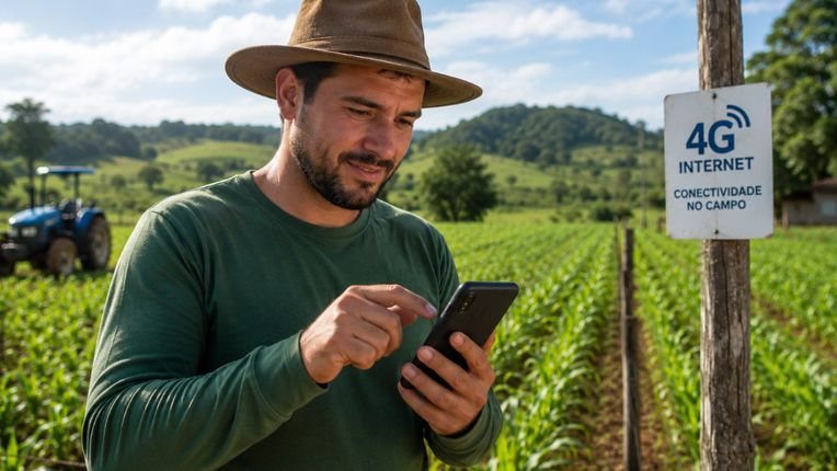 Governo do Rio Grande do Norte expande sinal 4G para mais de 170 localidades rurais