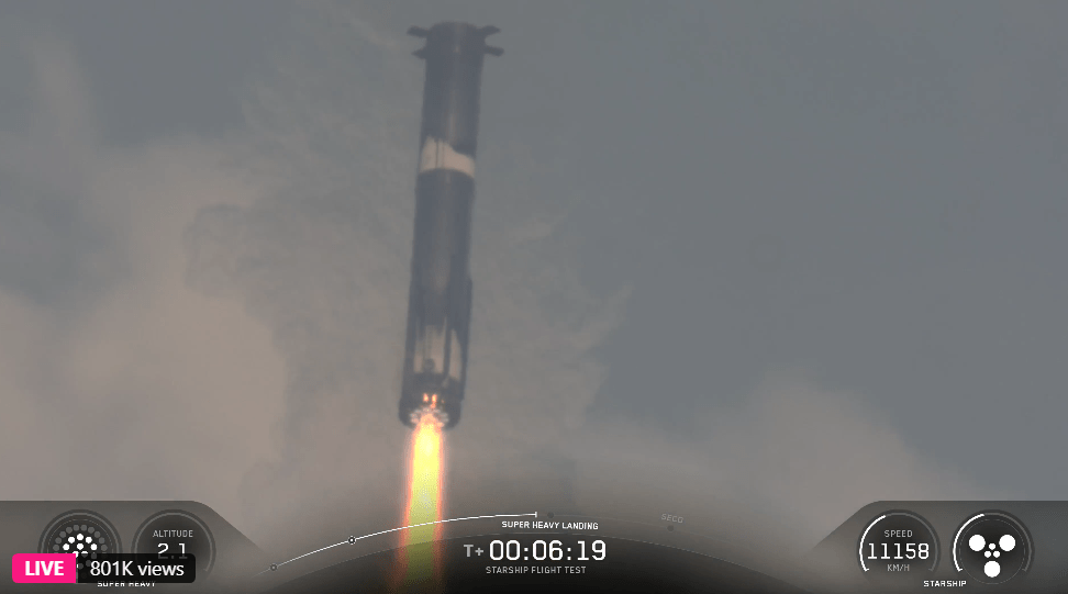 SpaceX adia lançamento da Starship para 20h30; acompanhe