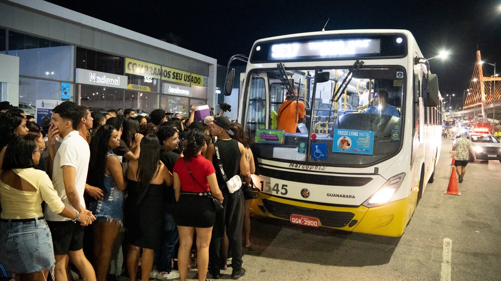 STTU estima mais de 21 mil passageiros no transporte gratuito durante o São João de Natal