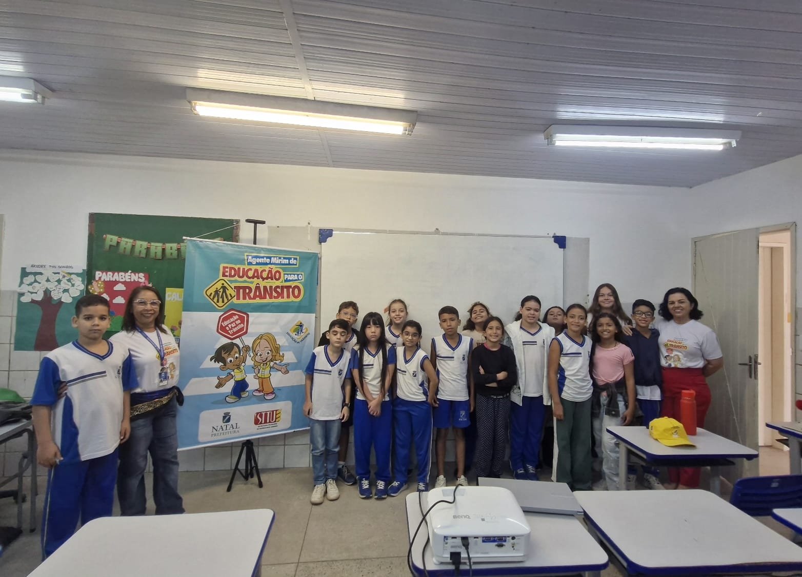 STTU capacita crianças para trânsito consciente em Natal