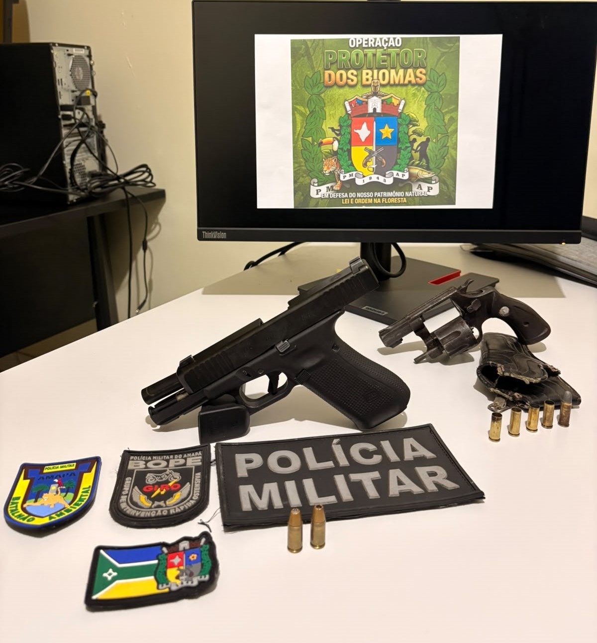 Suspeito de crimes morre após confronto com a PM no Amapá