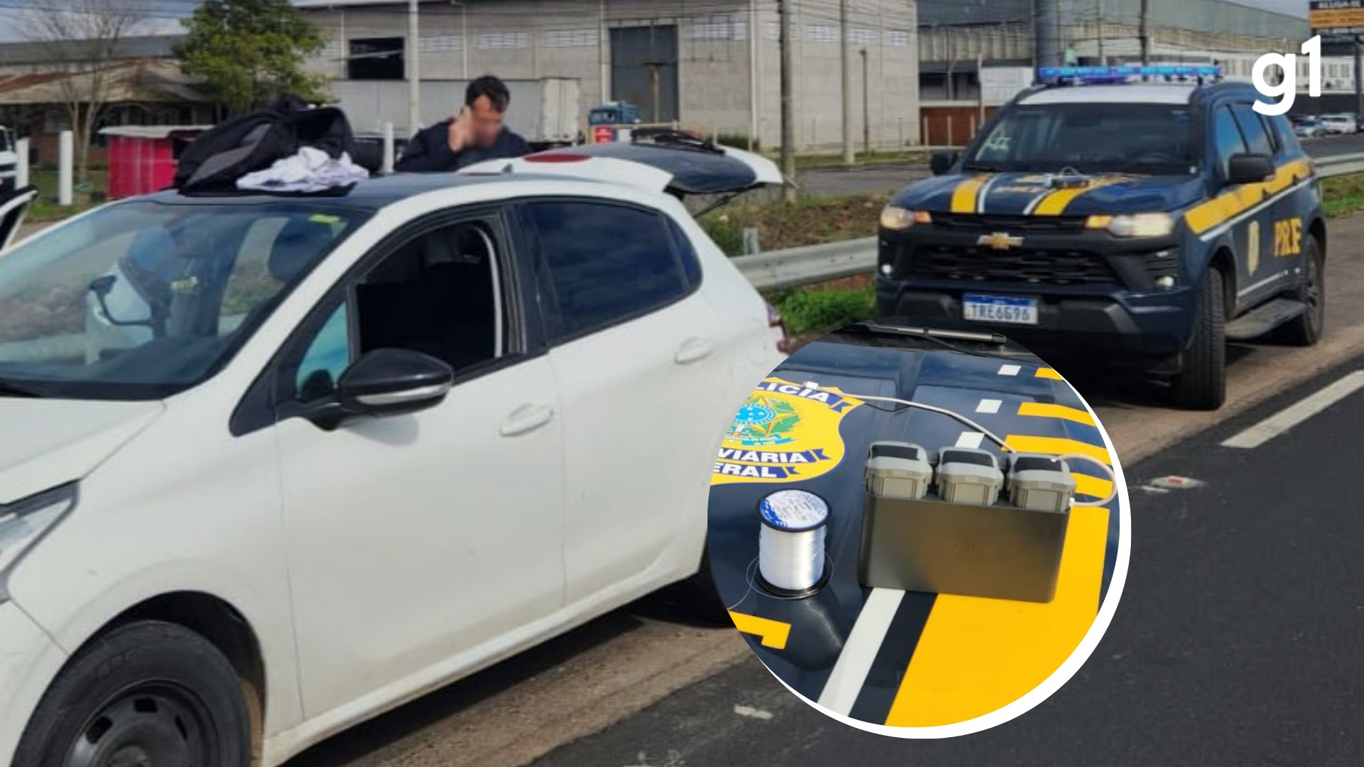 Suspeitos de arremessar drogas com drones na Penitenciária Estadual de Charqueadas são detidos