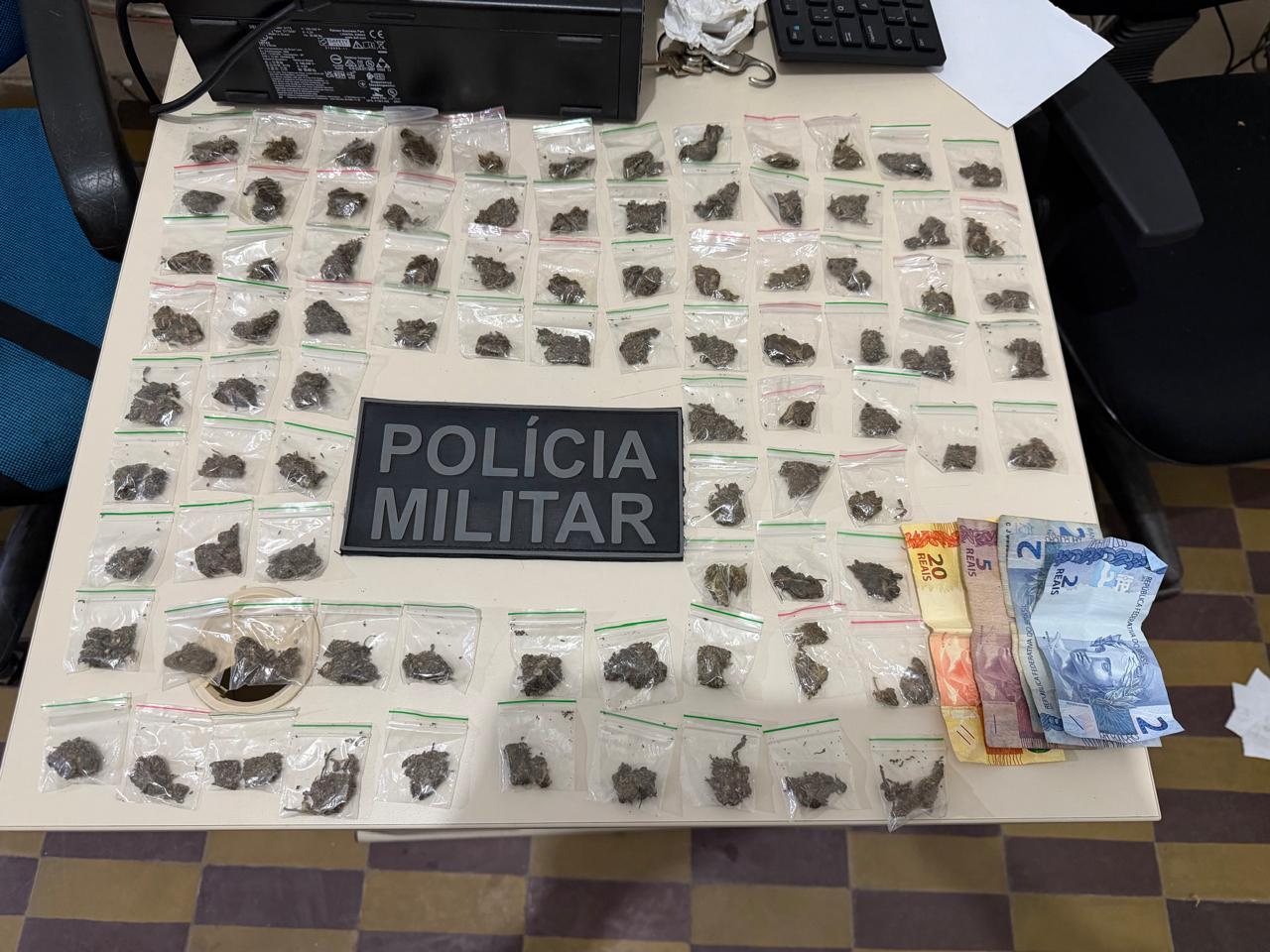 Polícia Militar apreende entorpecentes e detém suspeitos em Pipa