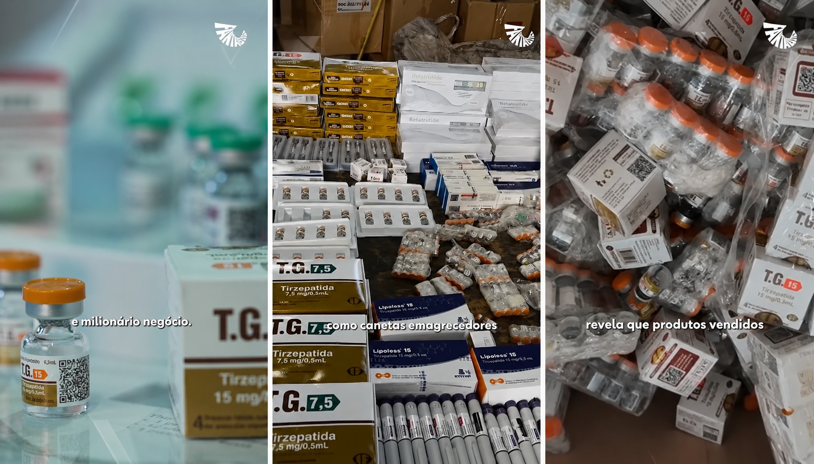 Mercado ilegal de canetas emagrecedoras coloca vidas em risco no Brasil