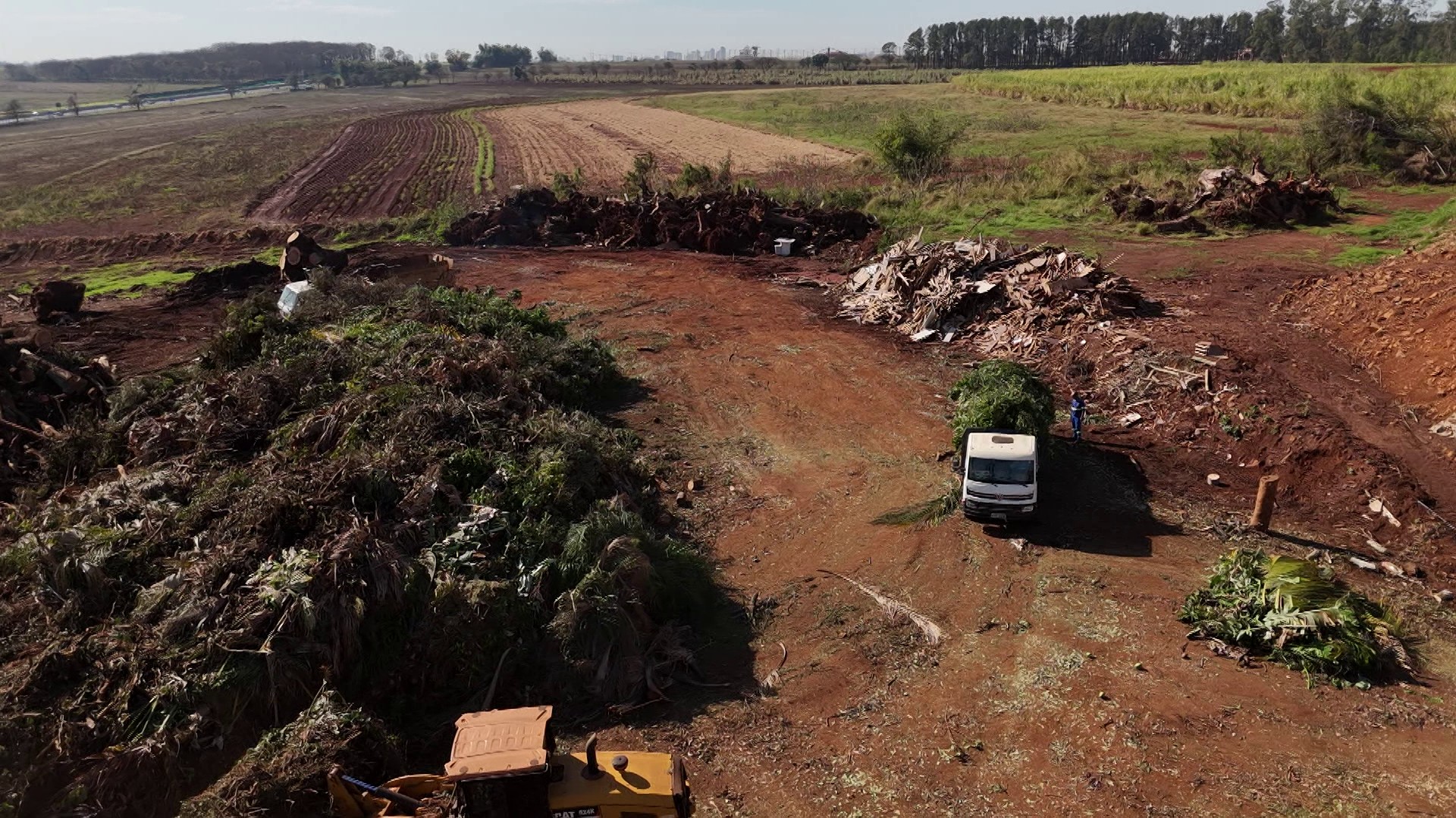 Limpeza urbana em Ribeirão Preto remove 592 caminhões de resíduos após temporal