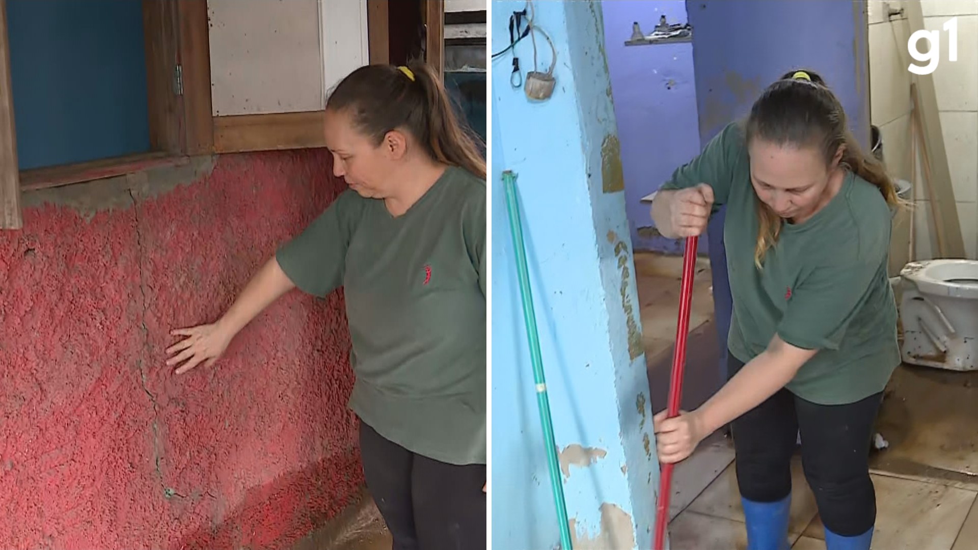 Nova enchente em Rolante interrompe a reconstrução de casas no RS
