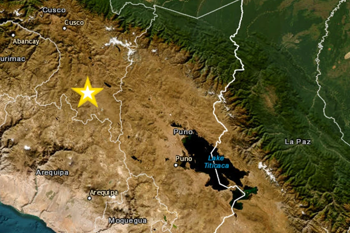 Terremoto de magnitude 5,4 atinge a região de Cusco no Peru