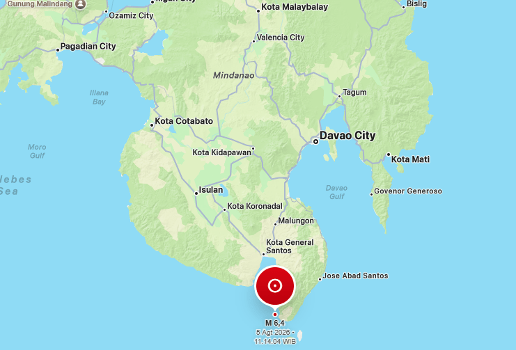 Terremoto de magnitude 6,3 atinge ilha de Mindanao nas Filipinas