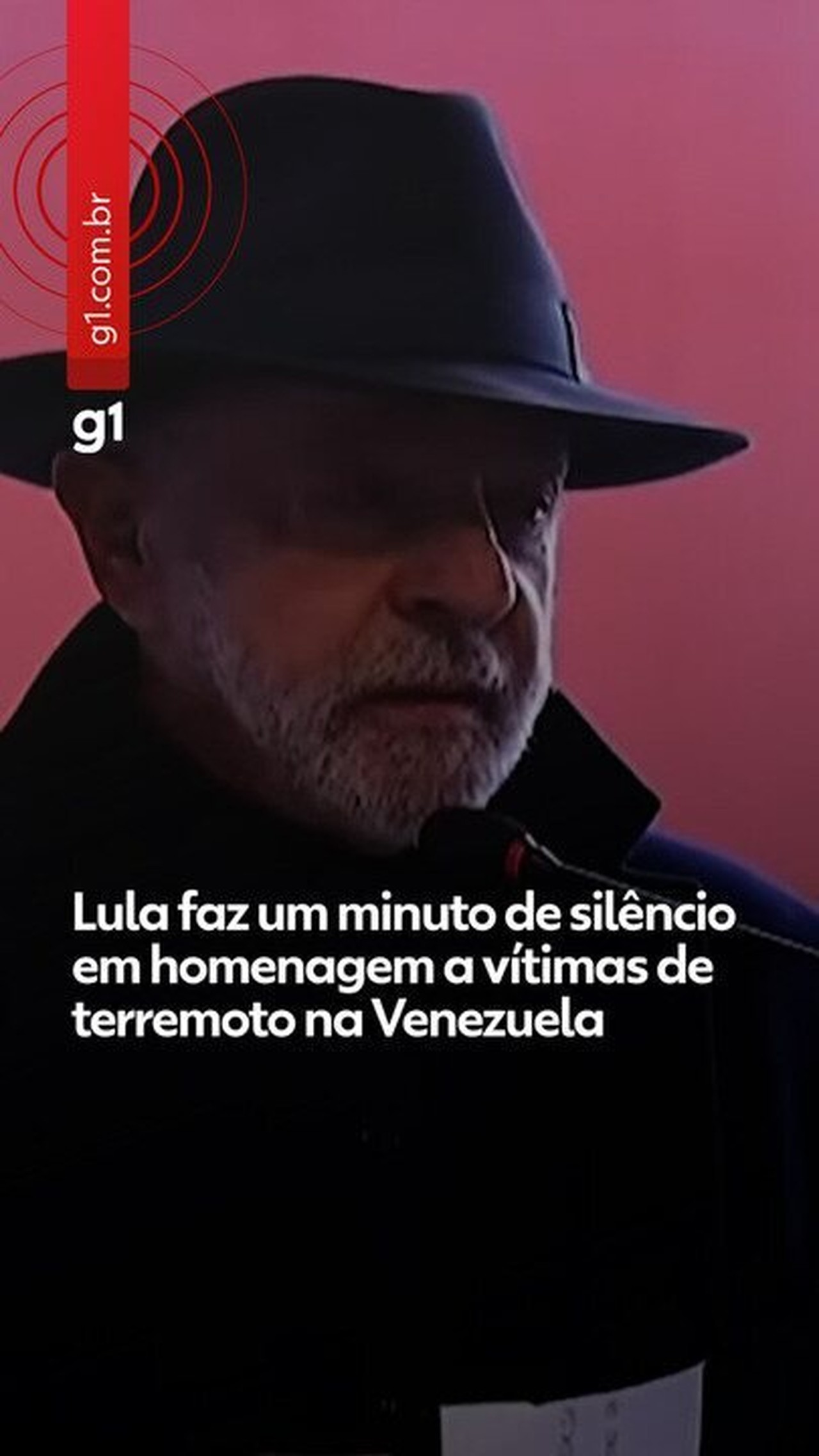 Lula presta homenagem e anuncia ajuda humanitária ao povo da Venezuela após terremotos