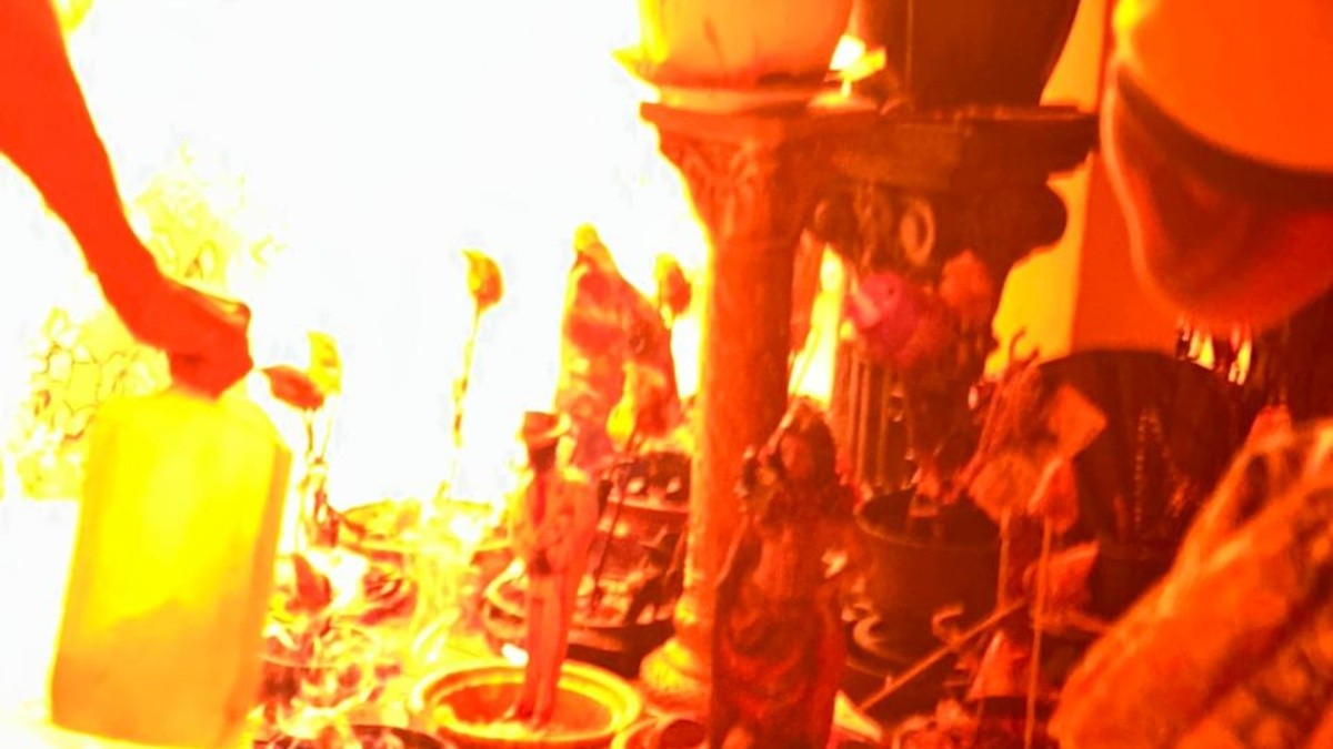 Testemunhas relatam ausência de socorro a Caroline Pinto dos Santos após incêndio em terreiro no RJ