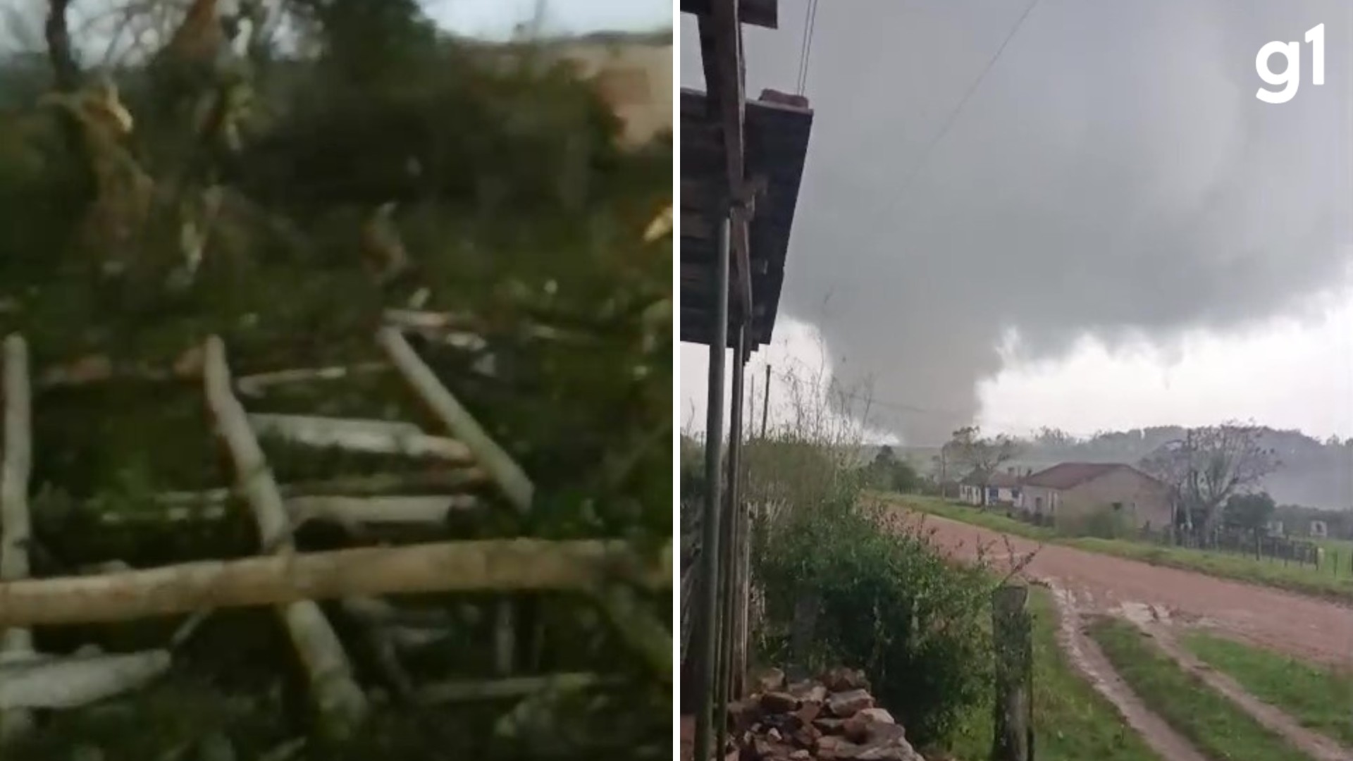 Tornado destrói residência de pecuarista em Pedro Osório