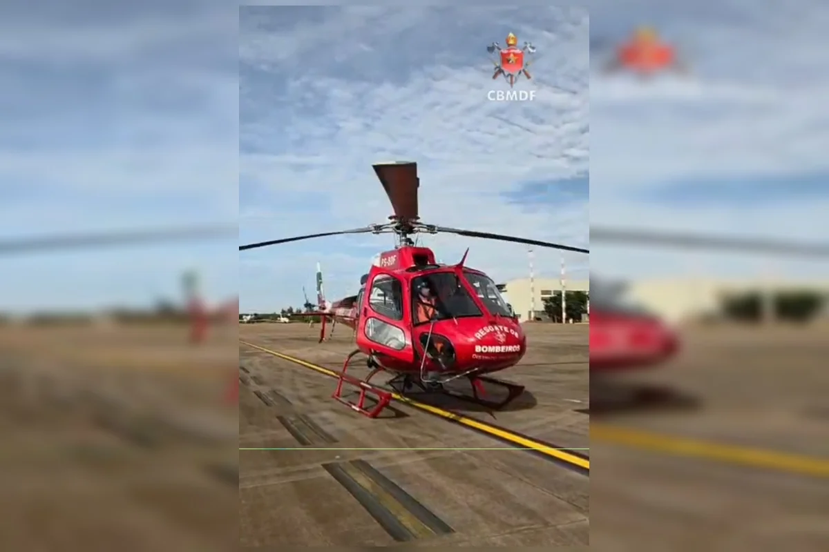 CBMDF realiza transporte emergencial de coração para transplante no DF