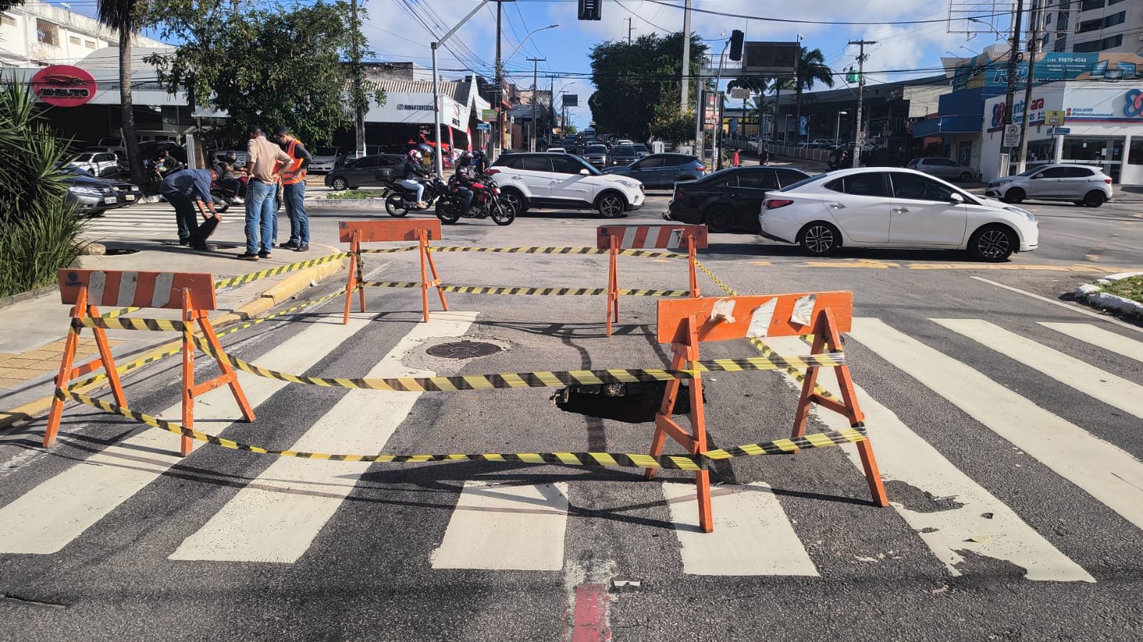 Secretaria de Mobilidade Urbana interdita trecho da Avenida Prudente de Morais para obra