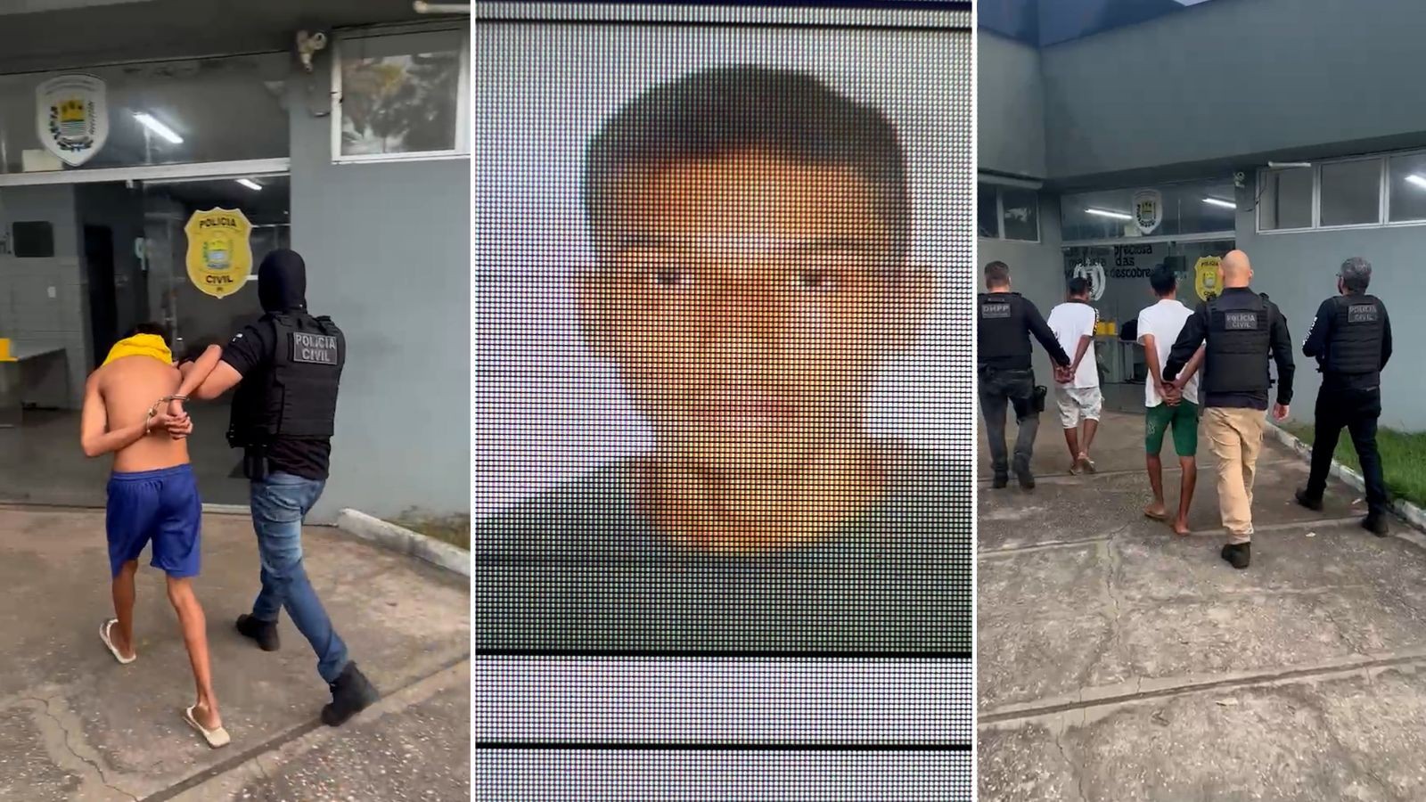 Trio é preso suspeito de matar homem com tornozeleira a facadas em Teresina
