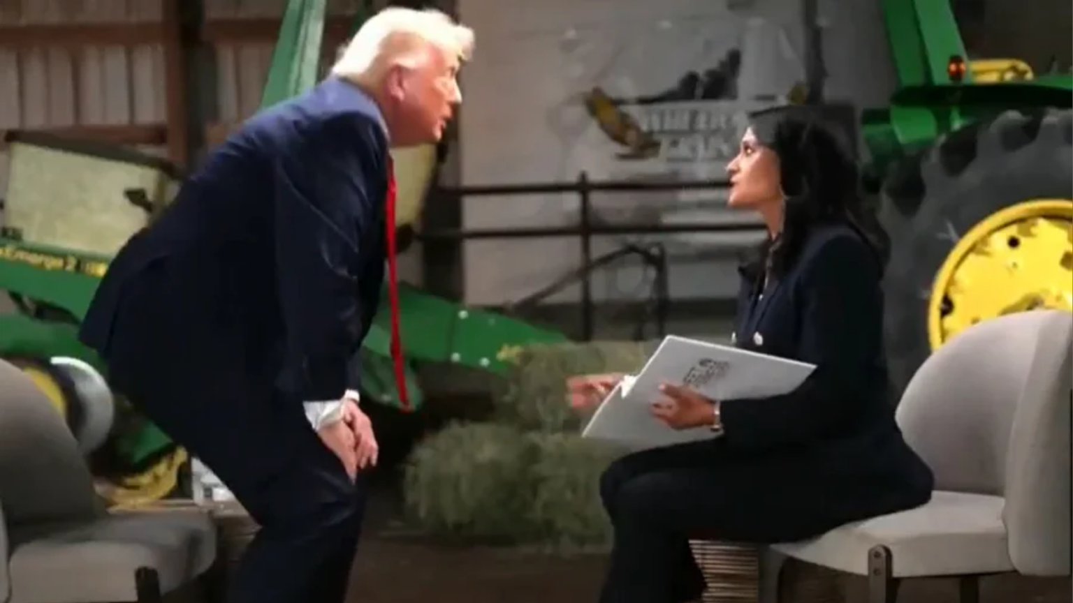 Donald Trump abandona entrevista da NBC News após ser questionado sobre fraudes eleitorais
