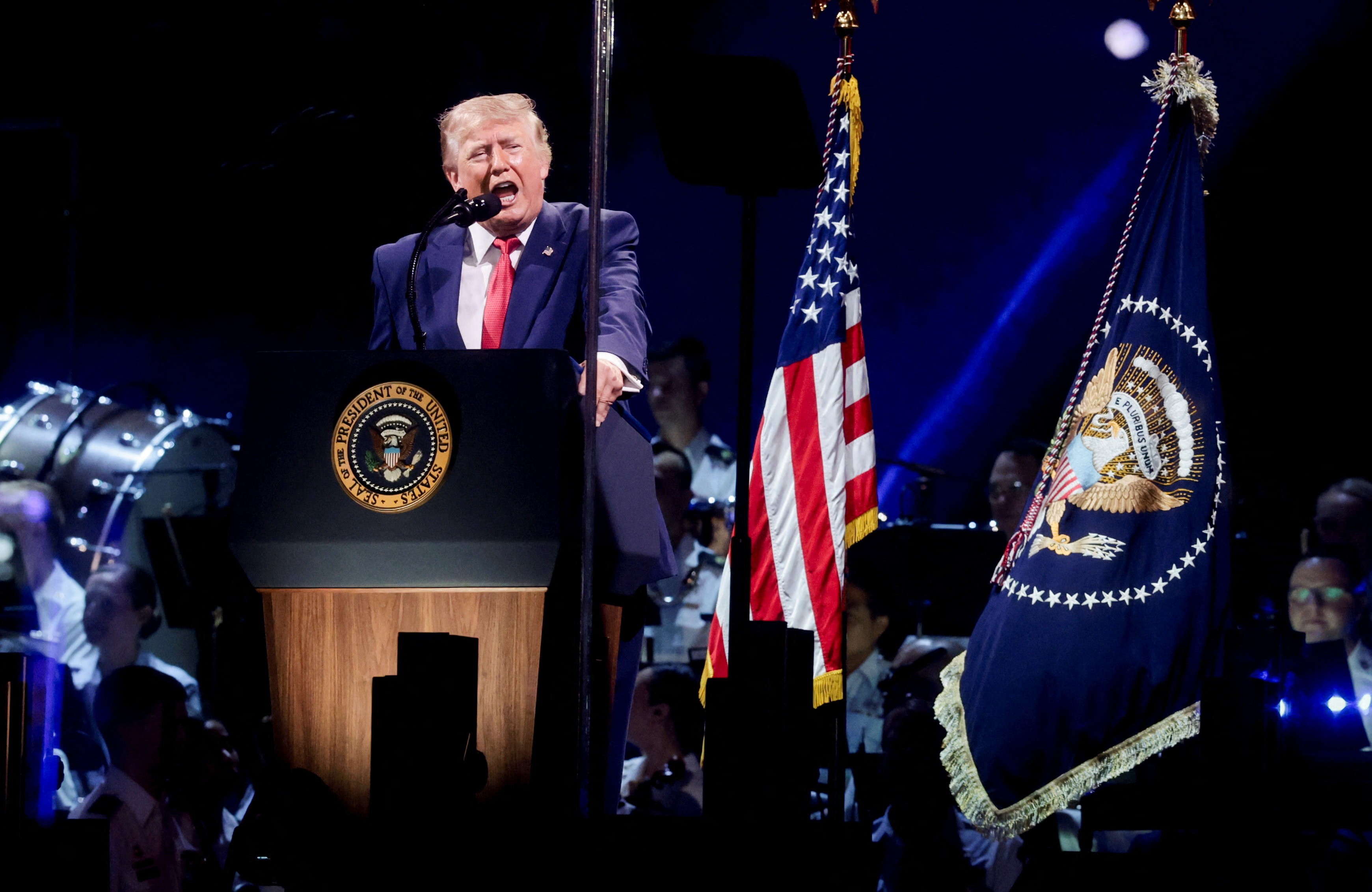 Presidente Donald Trump exalta EUA como 'esperança e luz', repudia comunismo em evento de 250 anos da Independência