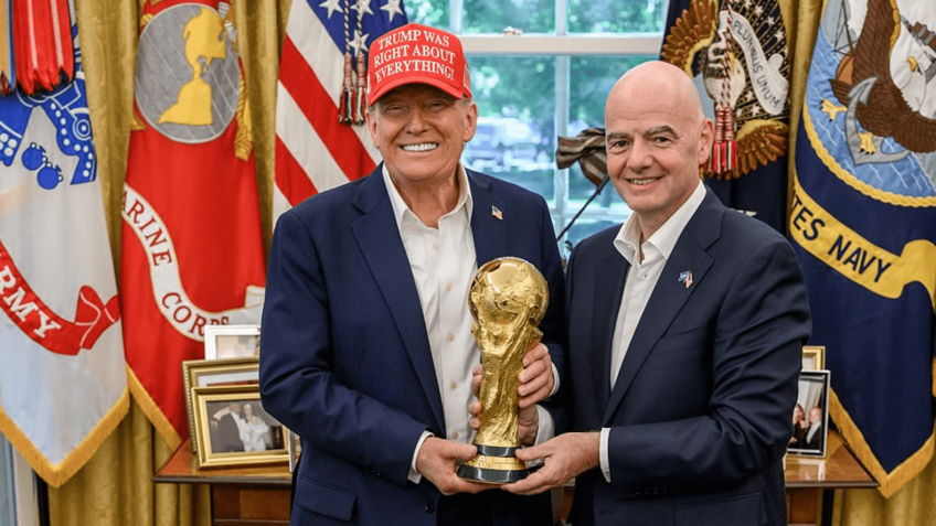 Donald Trump deseja indicar Gianni Infantino para o comando da ONU