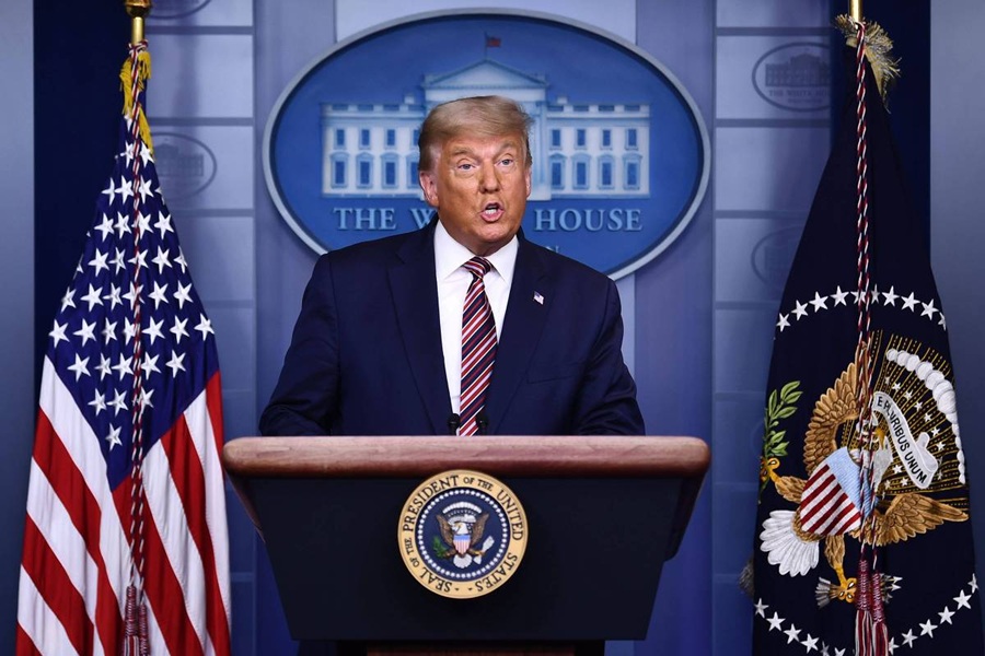 Presidente dos Estados Unidos transforma celebração de 250 anos em discurso político