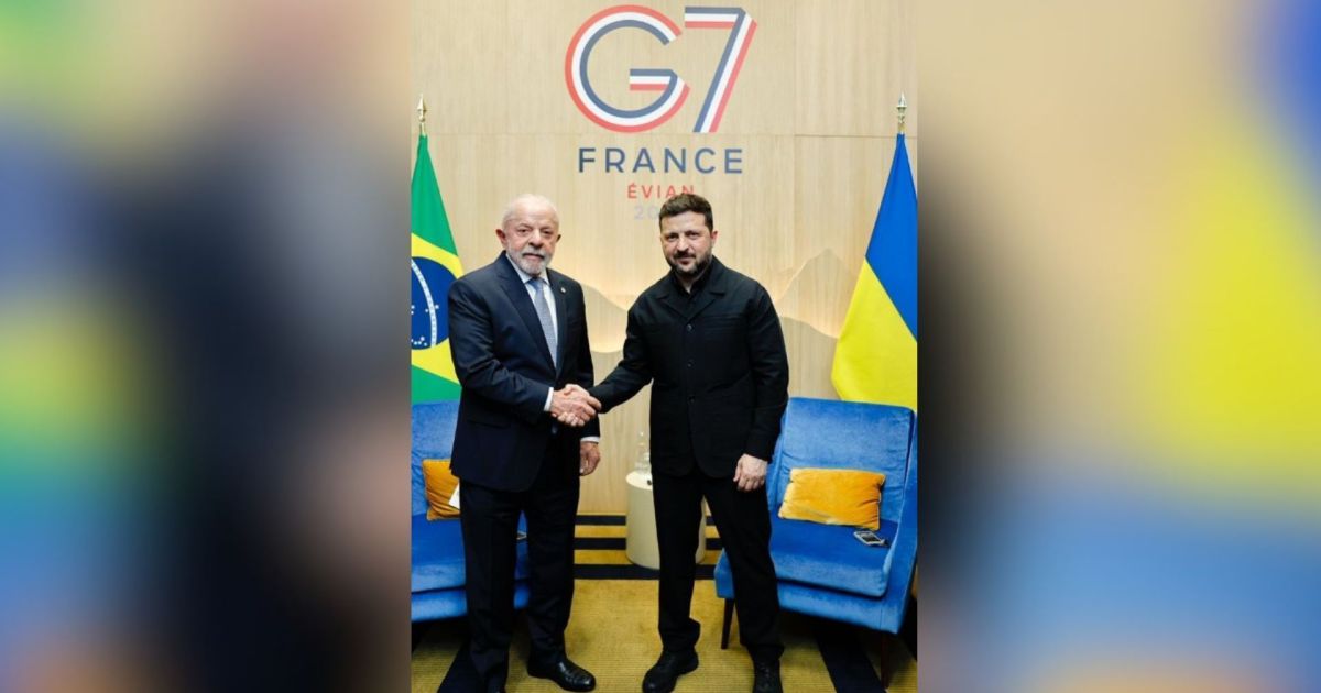 Zelensky aceita proposta de Lula para negociar paz com a Rússia