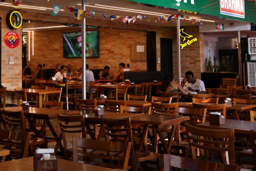 Vendas de bares e restaurantes caem no RN
