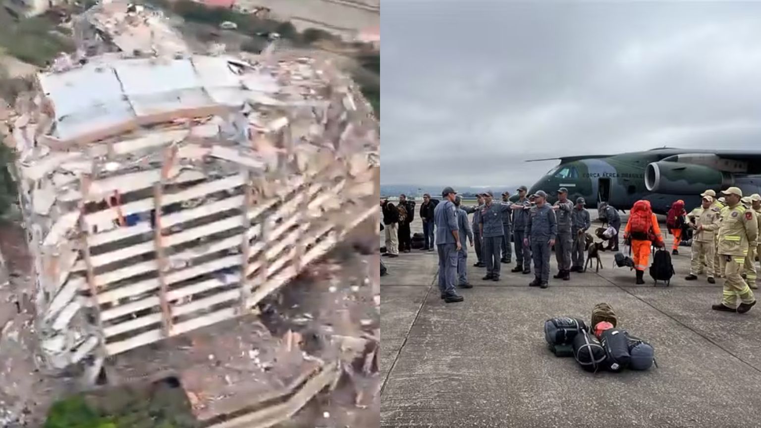 Força Aérea Brasileira inicia apoio em buscas por desaparecidos na Venezuela