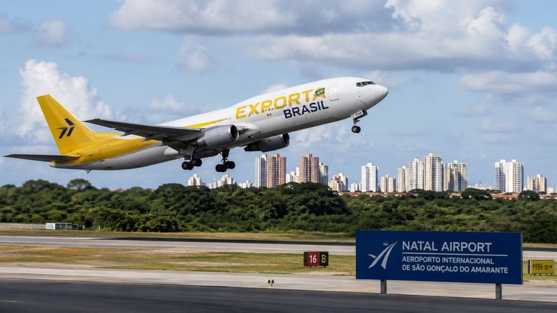 Avião lidera exportações do Rio Grande do Norte em maio, impulsionando negócios
