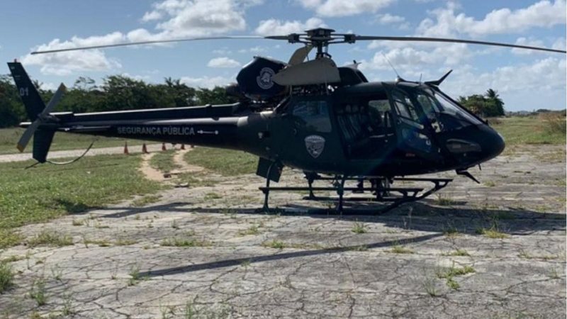 Helicóptero Potiguar 01 realiza transporte de órgão para transplante em Fortaleza