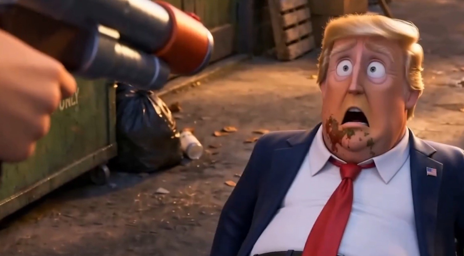 Irã divulga vídeo com animação de Donald Trump sendo baleado