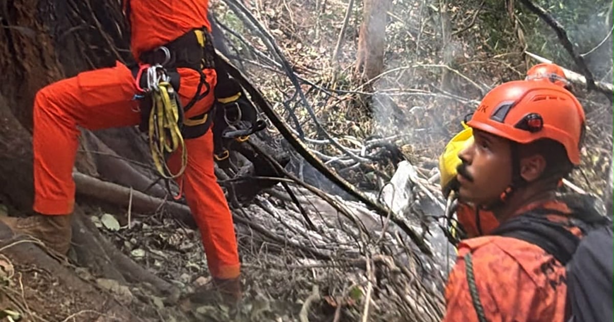 Família colombiana morre em queda de helicóptero na Vista Chinesa