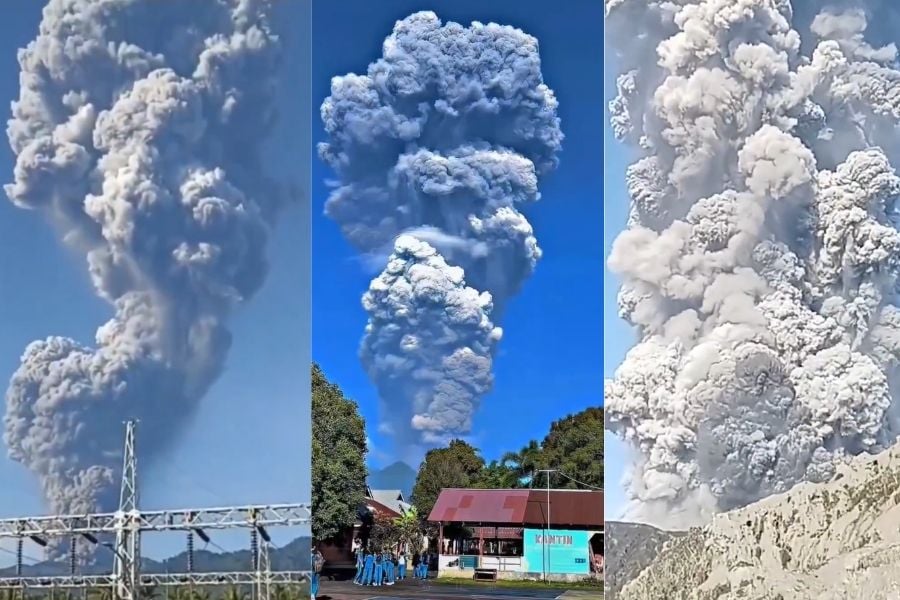 Vulcão Dukono mata 3 e mantém desaparecidos na Indonésia