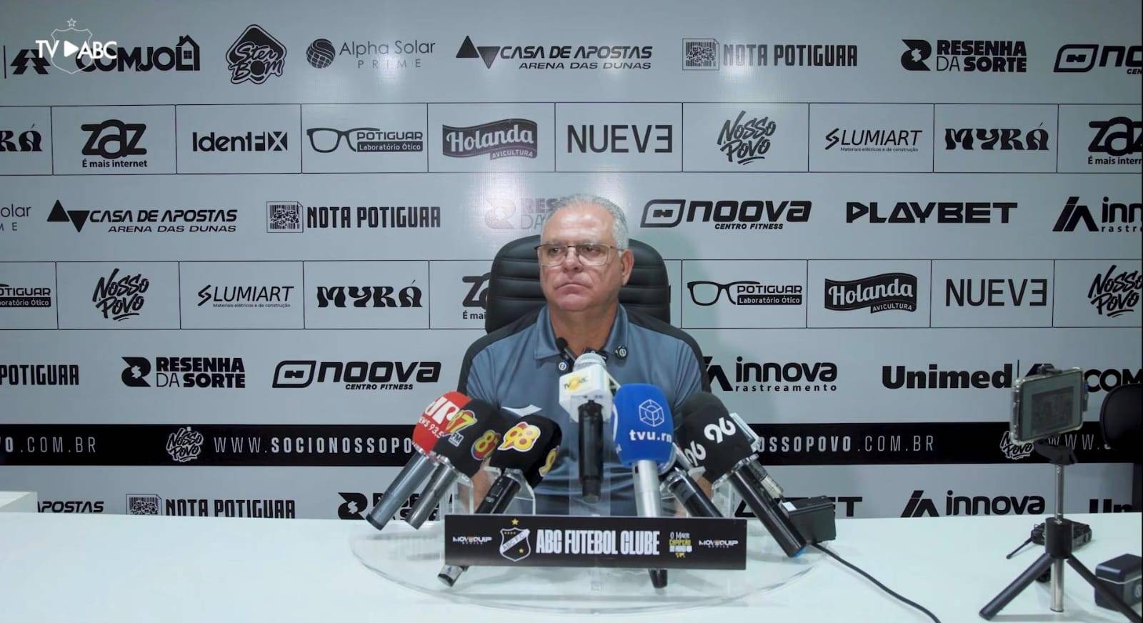 Waguinho Dias avalia desempenho do ABC e não descarta mudança de local para jogo decisivo
