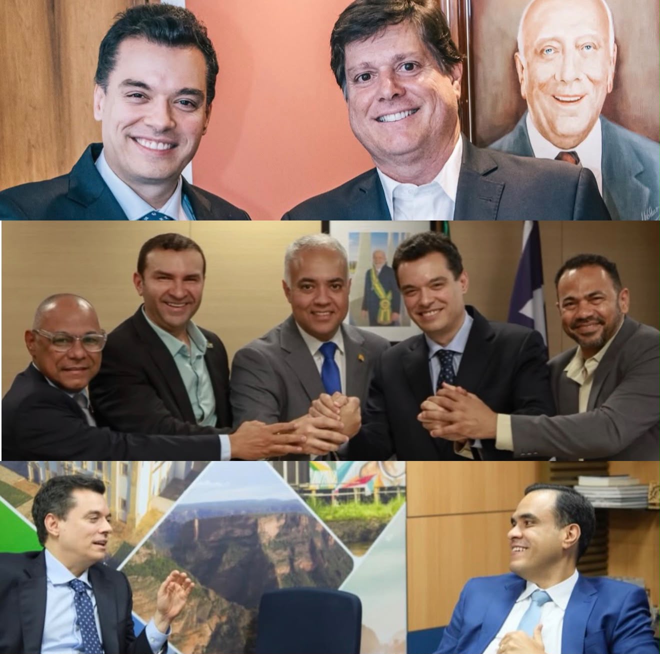 Walter Alves amplia articulações em Brasília com ministros, prefeitos e cúpula nacional do MDB