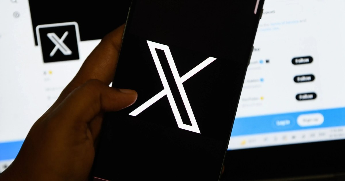 X apresenta instabilidade nesta segunda-feira (22)