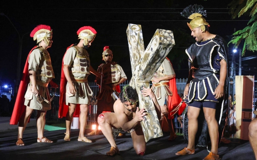 Parnamirim revive encenação da Paixão de Cristo
