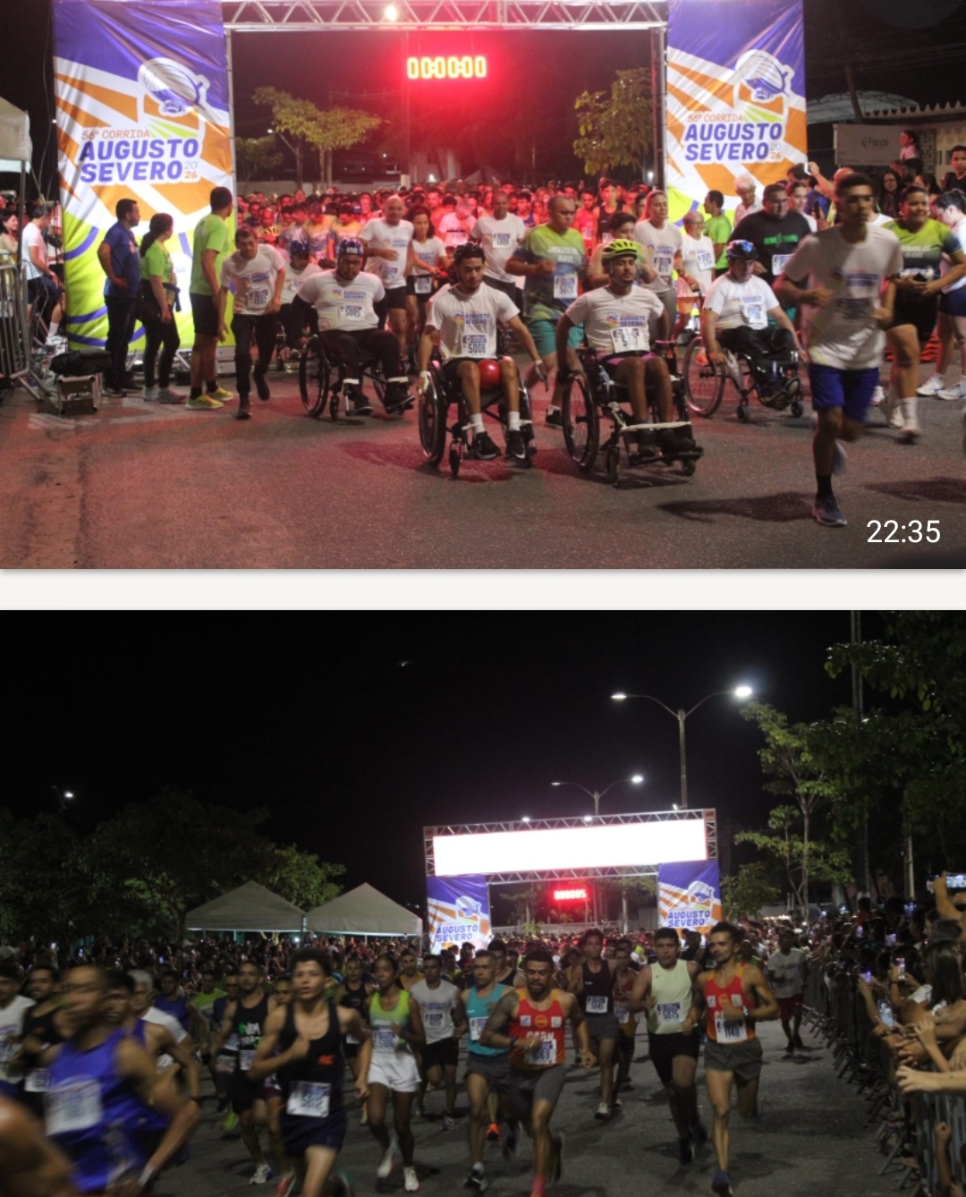 56ª Corrida Augusto Severo reforça tradição com recorde de mais de 2 mil participantes