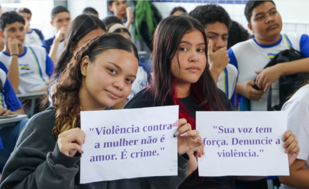 Prefeitura de Parnamirim inicia ações de conscientização sobre violência contra a mulher nas escolas