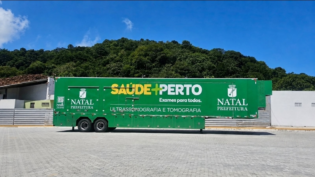Natal recebe carreta móvel para ampliar oferta de tomografias e ultrassonografias