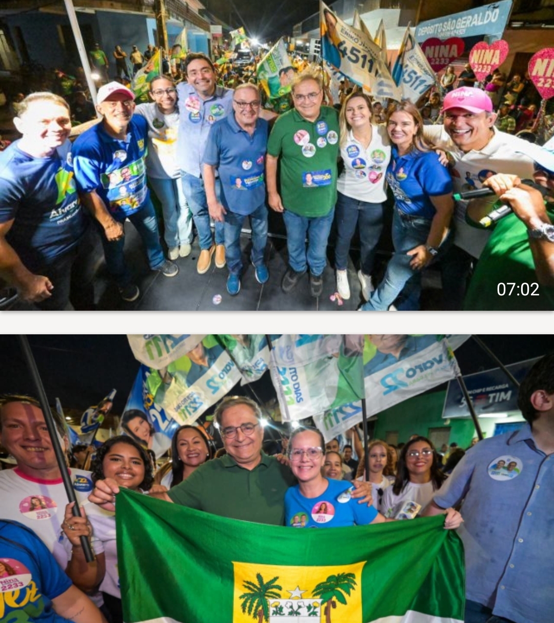 No aniversário das Quintas, Álvaro faz grande passeata e participa de mais dois encontros em Natal