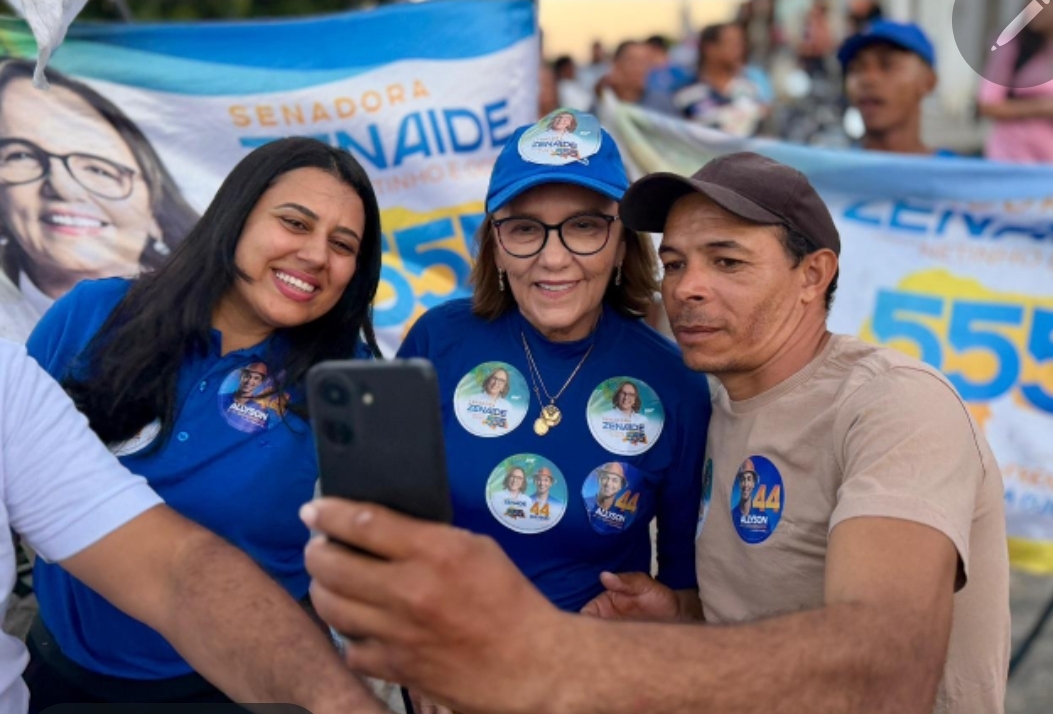 Pesquisa Perfil/BG mostra Zenaide na liderança para o Senado em empate técnico