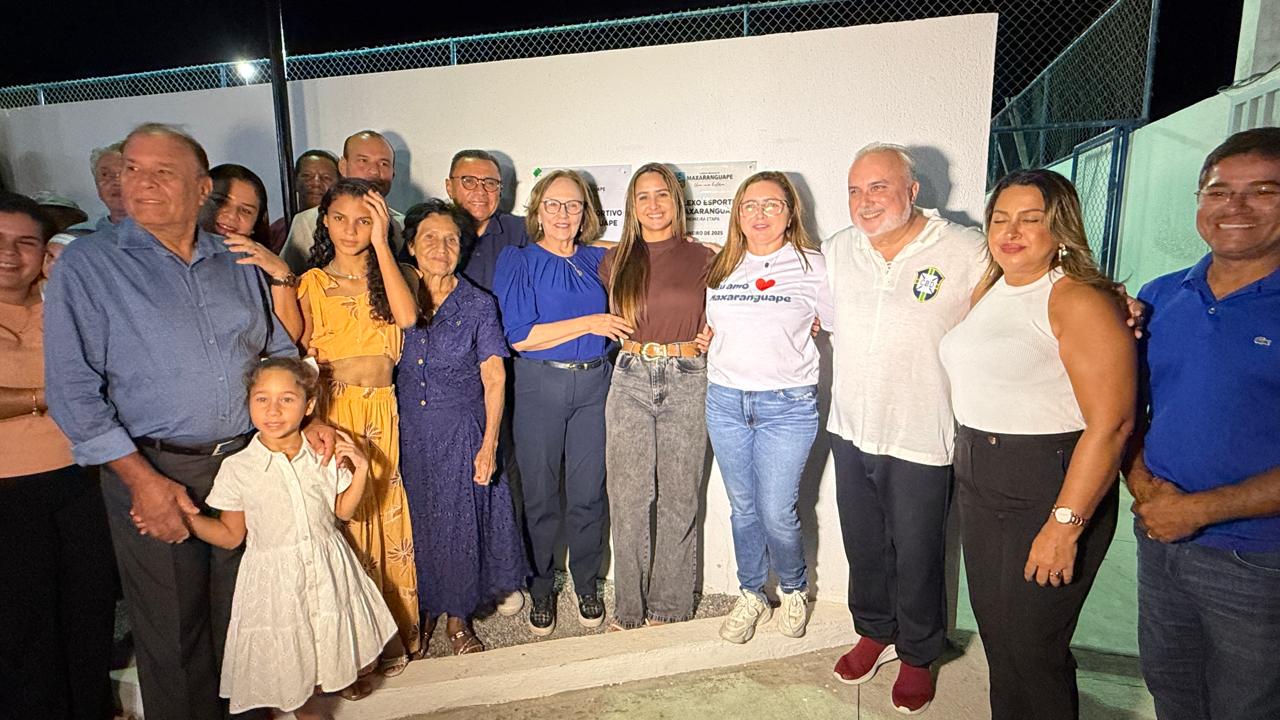 Senadora Zenaide Maia entrega Complexo Esportivo em Maxaranguape fruto de emenda parlamentar
